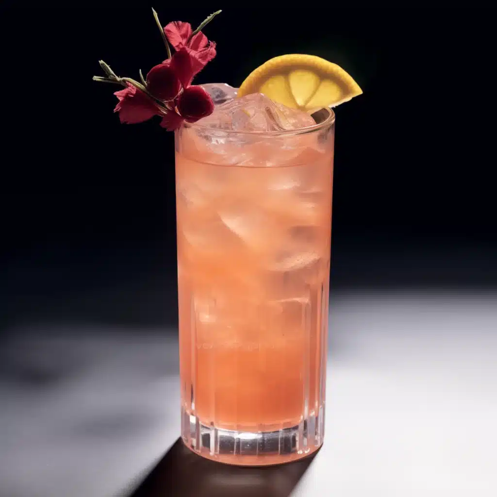 Lone Ranger med tequila, citronjuice, sockerlag & mousserande rosé