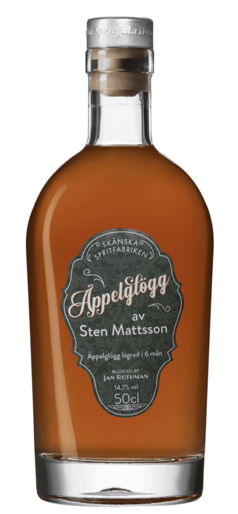 Äppelglögg av skånska spritfabriken