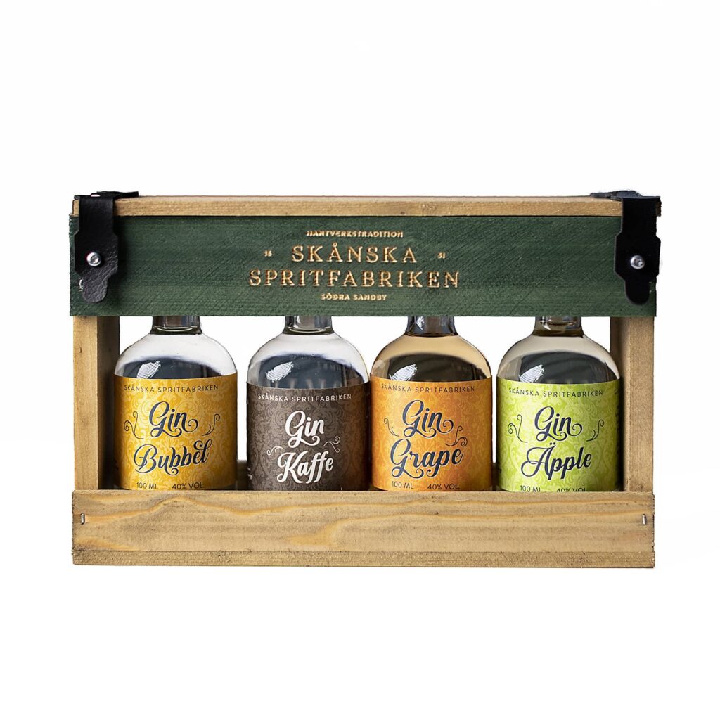 ginbox från skånska spritfabriken