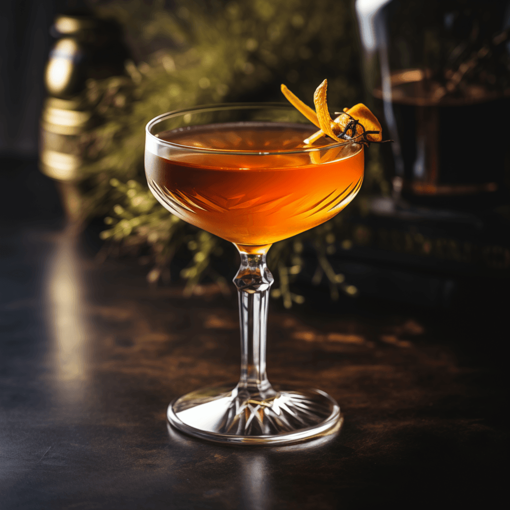 Bamboo Cocktail, sherry, vermouth