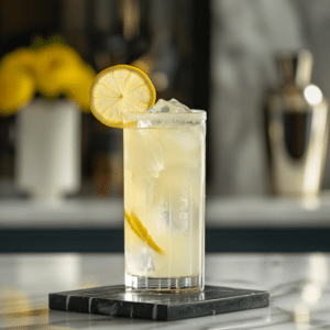 Tom Collins, gin, citronjuice, soda