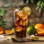 Cuba Libre med rom, cola & lime