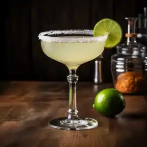 Margarita med tequila, cointreau & limejucie