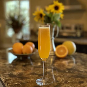 Mimosa med apelsinjuice & champagne