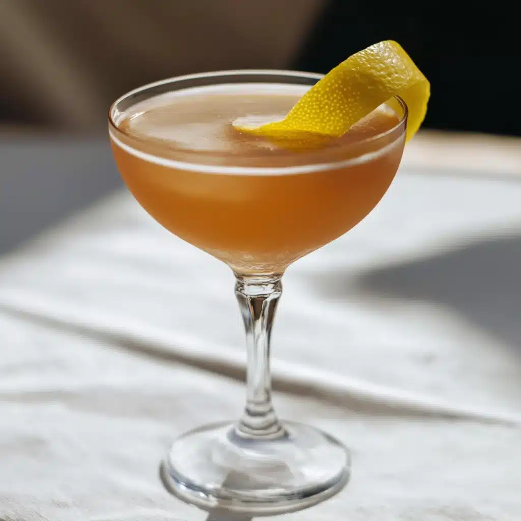 Allegheny Cocktail Allegheny Cocktail med bourbon, torr vermouth, creme de mûre, citronjuice & angostura bitters