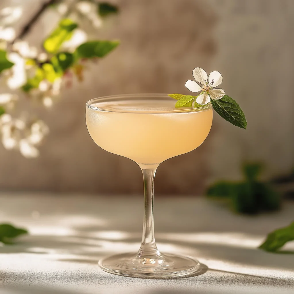 French Blonde med gin, lillet blanc, grapefruktjuice, st germain & citronbitters