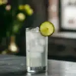 Gin Rickey med gin, limejuice & soda