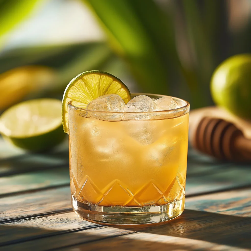 Canchánchara med ljus rom, limejuice & honung
