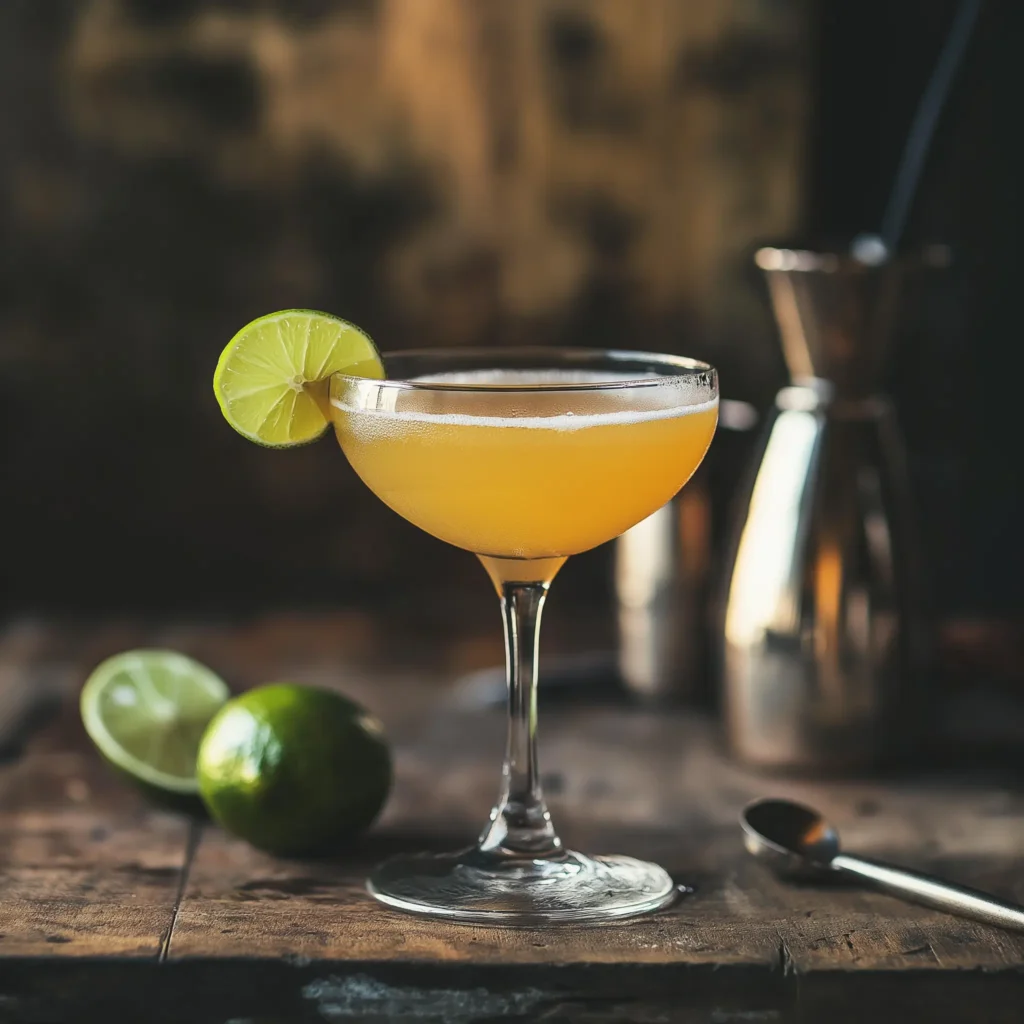 Toreador görs med tequila, apricot brandy, limejuice & sockerlag