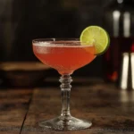 Greta Garbo - K W Sundin görs med ljus rom, cointreau, limejuice, grenadine & absinth