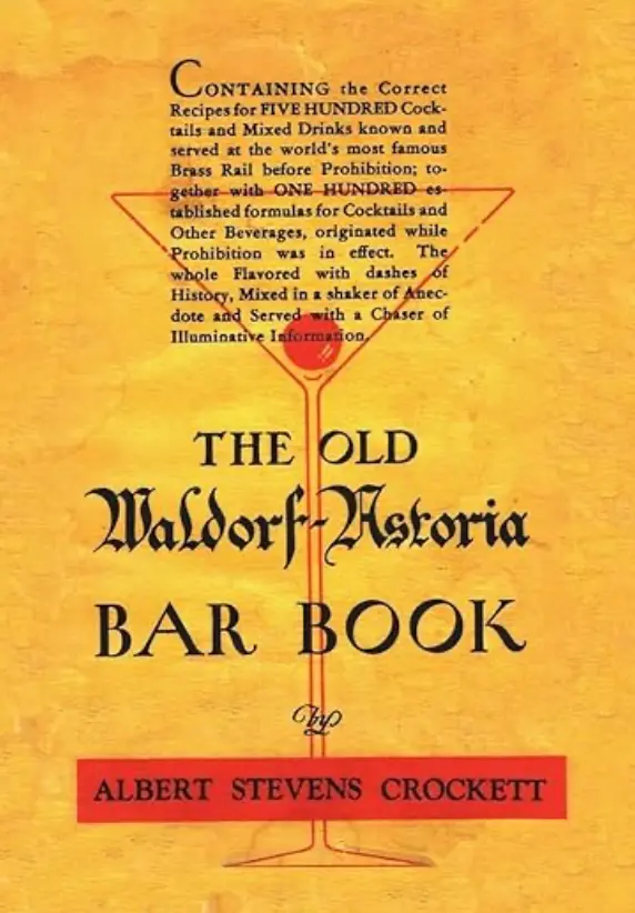 Old Waldorf-Astoria Bar Book