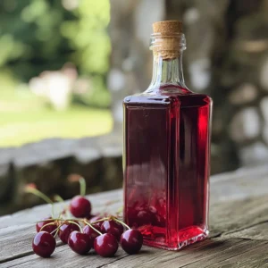 Körsbärsinfuserad gin