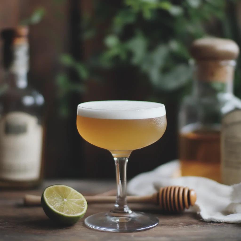 Bumble Bee Bumble Bee med rom, limejuice, honung, bitter & äggvita