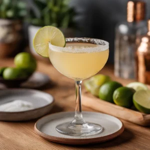 Margarita med tequila, cointreau & limejucie