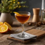 Tipperary med irländsk whiskey, söt vermouth, grön chartreuse & apelsinbitters