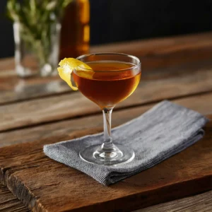 Dry Manh med rye whisky, torr vermouth & angostura bitter