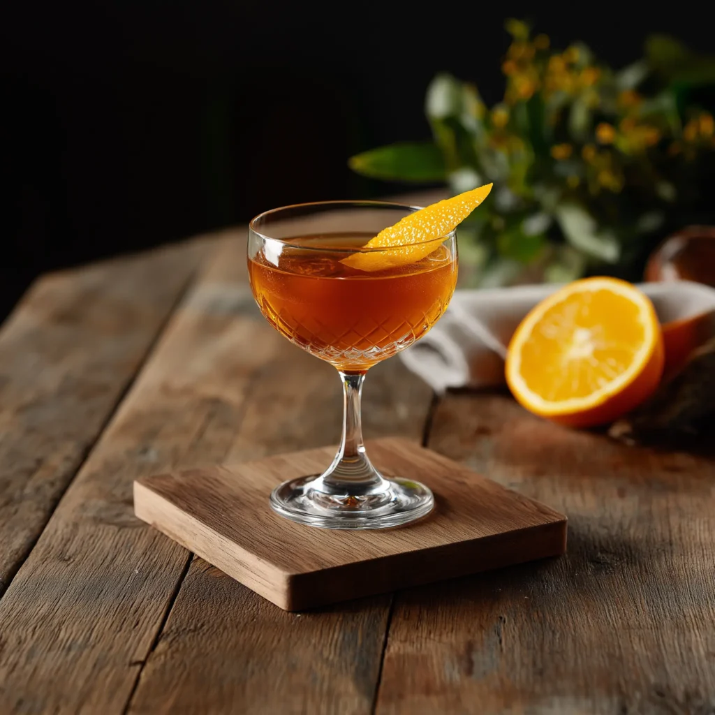Salvatore´s Legacy med cognac, kummellikör, orange curacao & angostura bitters