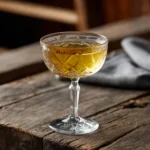 Alaska med gin, gul chartreuse & orange bitters