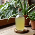 Aloelikör med rom, aloe vera vatten & honung