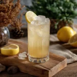 Cold Whisky Punch med whisky, citronjuice, sockerlag & soda eller vatten