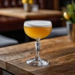 Harvest Sour med rye whisky, apple jack, citronjuice, sockerlag & äggvita