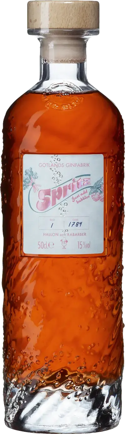 Rabarber spritz från Gotlands Ginfabrik