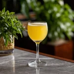 Prestige med rom, ananasjuice, limejuice, falernum & torr vermouth