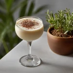 Banshee med creme de banan, creme de cacao & grädde