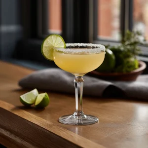 Cadillac Margarita med reposado tequila, grand marnier, limejuice & agave