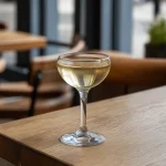 Joy Division görs med gin, torr vermouth, triple sec & absinthe