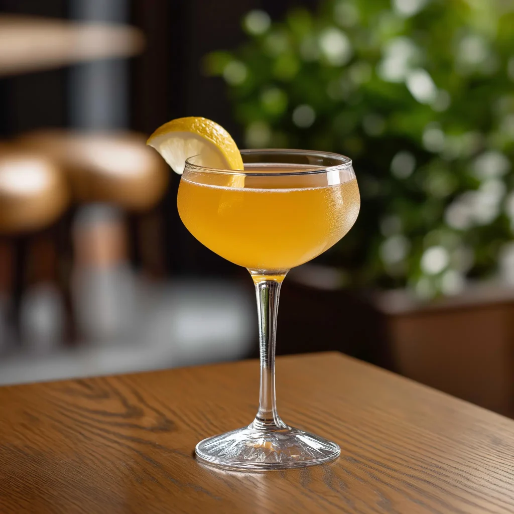 Odd McIntyre görs med cocgnac, triple sec, citronjjuice & lillet