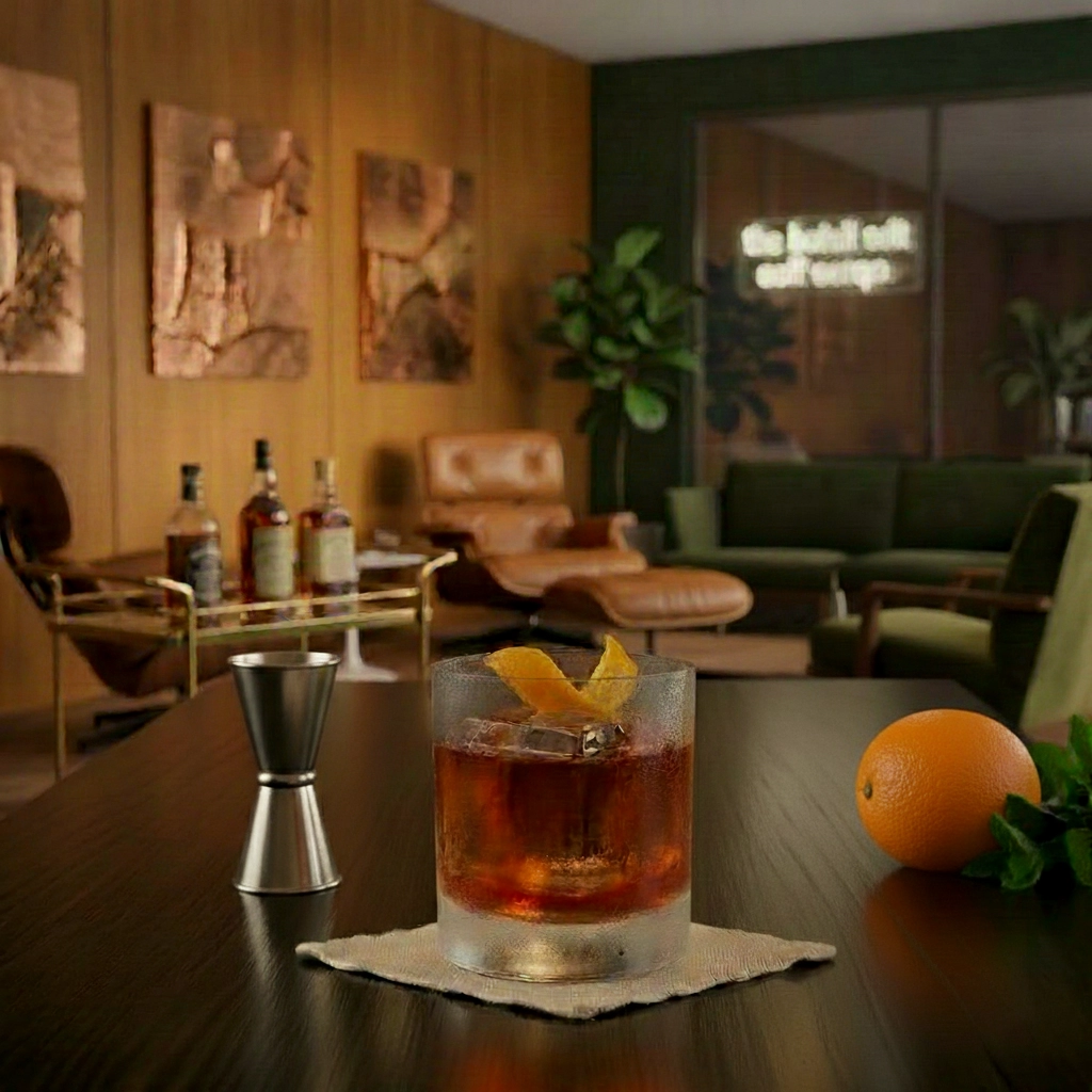 Cynarita med blanco tequila, campari & cynar