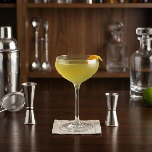 Deansgate med ljus rom, honungslikör, limecordial & limejuiice