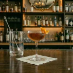Lone Tree No.1 med gin, torr vermouth, söt vermouth & orange bitters