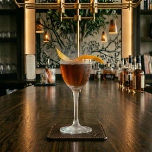 Lone Tree No.2 med gin, söt vermouth & orange bitters