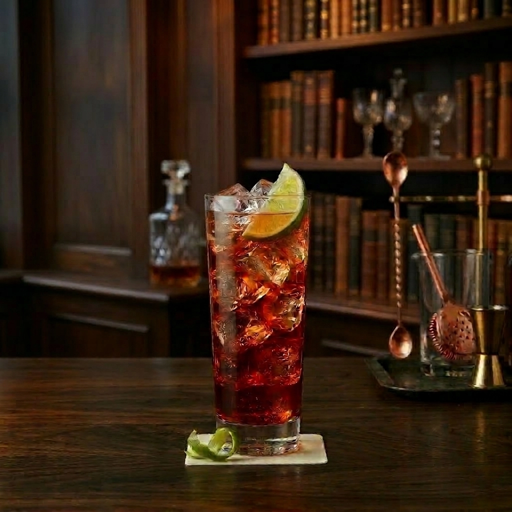 Upgraded Ranch Water med tequila, söt vermouth, limejuice & soda