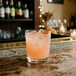 Monte Paloma med tequila, amaro, grapefruktjuice, agave & soda