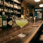 Eastside Gimlet med gin, mynta, limejuice, gurka, sockerlag & sodavatten