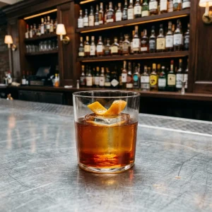 King Kong med bourbon, jamaikansk rom, bananlikör & aromatiska bitter