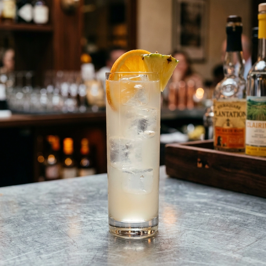 Coconut Water Highball med rom & kokosvatten