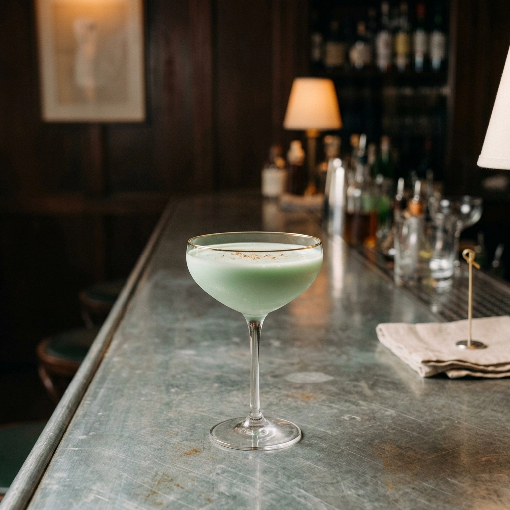 Alexander´s Sister med gin, grön creme de menthe & grädde