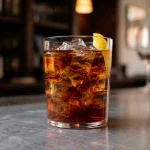 Bitter Giuseppe med Cynar, söt vermouth, citronjuice & orange bitters