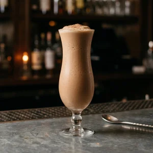Bushwacker med vodka, kaffelikör, creme de cacao, kokosgrädde, mjölk & triple sec