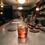 Cardinale med gin, torr vermouth & campari