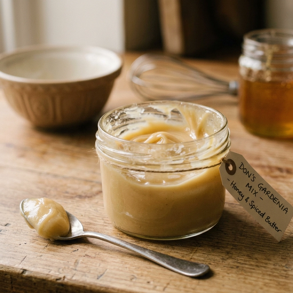Don´s Gardenia Mix med honung, osaltat smör, kanelsockerlag, vaniljsockerlag & all spice