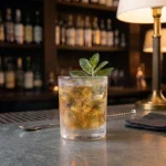 Carthusian Nail med scotch. drambuie & grön chartreuse