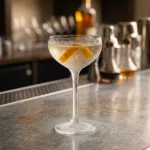 Chrysanthemum görs med torr vermouth, Benedictine D.O.M & absinthe