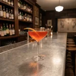 Lucien Gaudin med gin, campari, cointreau & torr vermouth