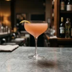 Old Friend med gin, grapefruktjuice, campari & st germain