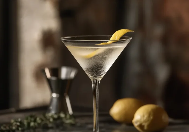 Dry Martini görs med gin & torr vermouth